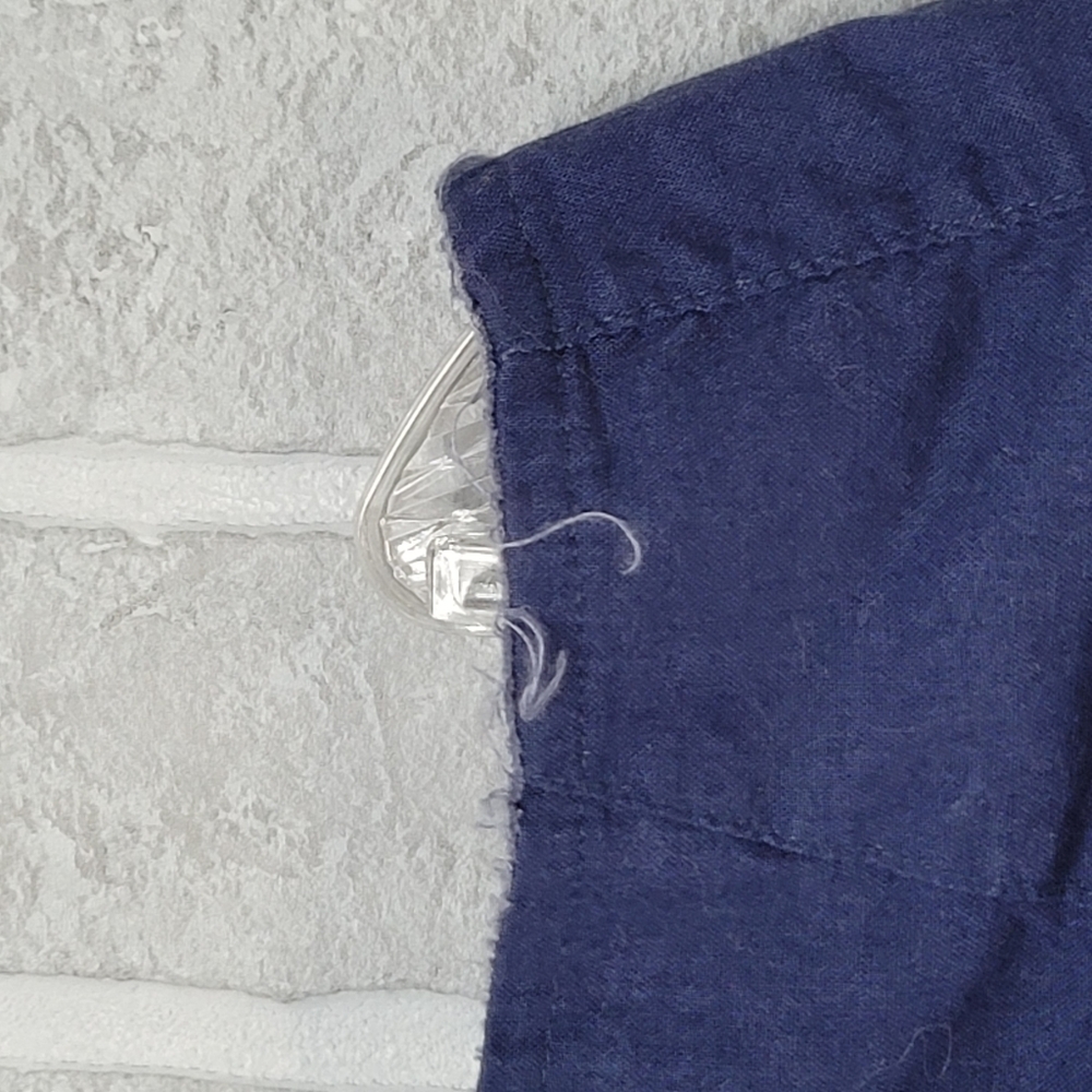 Wrangler Navy Blue Sleeveless Button-Down Shirt with Western Scene - Picture 8 of 9